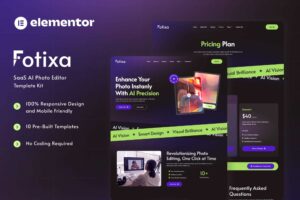 UXApex – IT Solutions & Services Company Elementor Template Kit